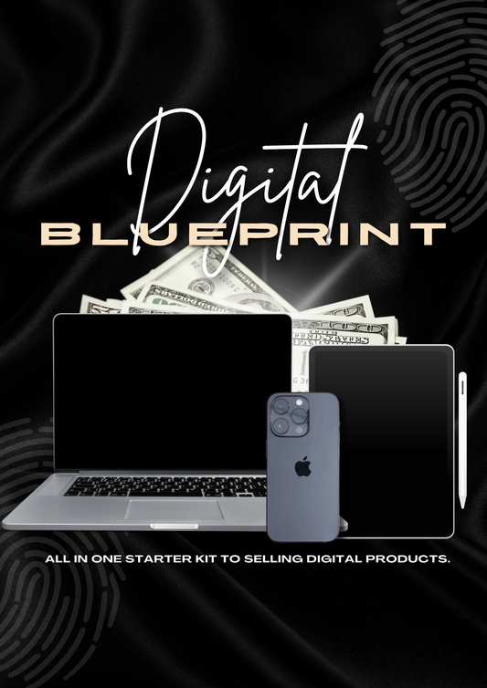 Digital Blueprint: How to Starter Kit for Digital Product With Resell Rights